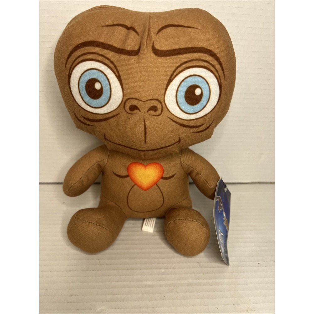 ET Extra Terrestrial‎ Big Head Plush 2018 Toy Factory 9" Stuffed Animal NWT